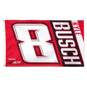 Kyle Busch Big #8 NASCAR 3x5 Flag - Sale Buy Cheap Brand New Unisex