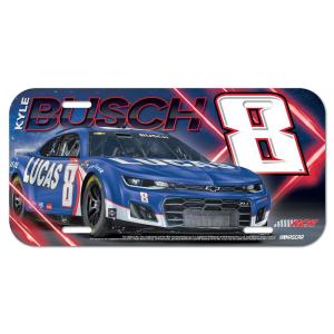 Kyle Busch Lucas Oil Plastic Car License Plate Sale Best Sale