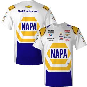 Chase Elliott 2025 NAPA Sublimated Uniform Pit Crew T-Shirt Clearance Online Fake