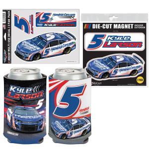 Kyle Larson 2025 Can Hugger, Decal 3-Pack, 2-Pack Magnets BUNDLE PRICED Preorder - Currently Projected April Free Shipping Eastbay