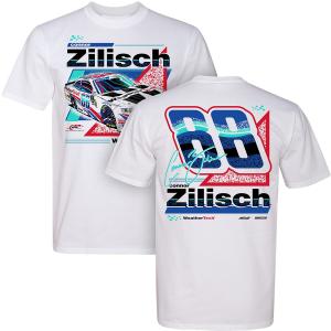 Connor Zilisch 2025 WeatherTech #88 2-Spot T-Shirt White - Sale Discount Choice