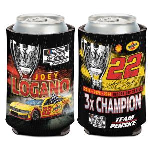 Joey Logano 2024 NASCAR Cup Series Champion Can Hugger 12oz Cooler - Sale 2025 New For Sale