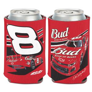 Dale Earnhardt Jr 2025 Budweiser #8 Can Hugger 12oz Cooler Preorder - Currently Projected April Big Discount Cheap Pice