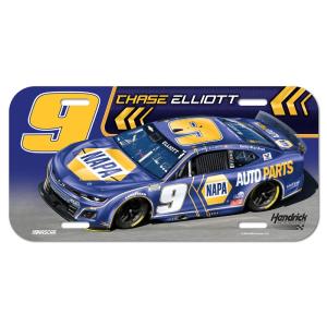 Chase Elliott 2025 NAPA Plastic Car License Plate Discount Codes Really Cheap
