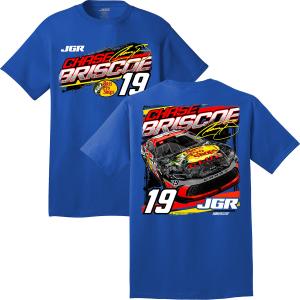 Chase Briscoe 2025 Bass Pro Shops #19 Royal 2-Spot T-Shirt Blue Buy Cheap Sast