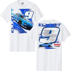 Chase Elliott 2025 Amazon Prime Car T-Shirt White Clearance Recommend