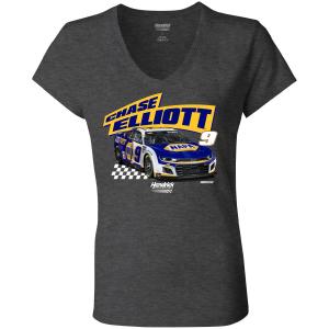Chase Elliott Challenger Women's V-Neck Ladies T-Shirt - Sale Cheap Finishline