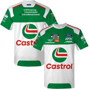 Brad Keselowski 2025 Castrol Sublimated Uniform Pit Crew T-Shirt Preorder - Currently Projected March Outlet New