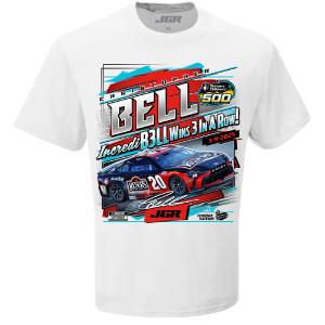 Christopher Bell 2025 3-In-A-Row Phoenix Race Win T-Shirt Marketable Cheap Pice