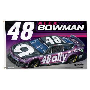 Alex Bowman 2025 Ally #48 Car 3x5 Flag Cheap Sale Tumblr