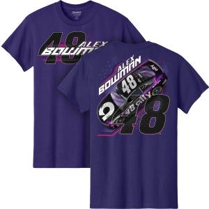 Alex Bowman 2025 Ally Purple 2-Spot T-Shirt Buy Cheap Deals