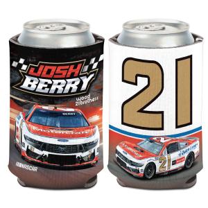 Josh Berry 2025 Motorcraft #21 Can Hugger 12oz Cooler Preorder - Currently Projected April Supply Cheap Pice