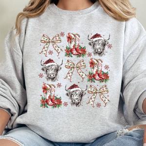 Highland Holidays Unisex NuBlend Crew Sweatshirt Get Authentic Cheap Online
