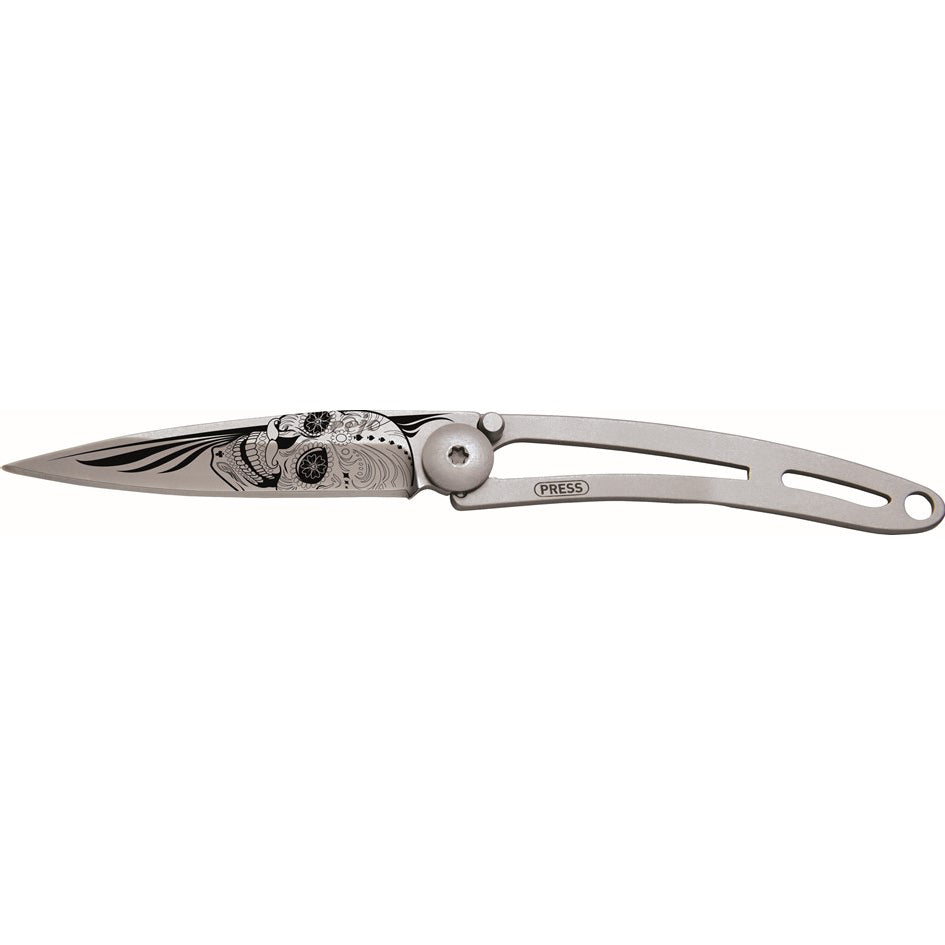 Deejo Naked 15g Knife, Latino Skull Low Pice Fee Shipping Online