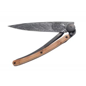 Deejo Black 37g Knife with Juniper Handle, Eagle Reliable Cheap Online