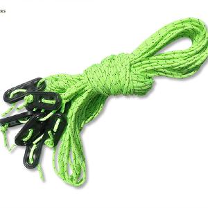 DD Hammocks Superlight 2m Guy Lines x 8 - Bright Green Clearance High Quality