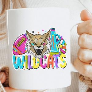 Bright Wildcats Colorful Ceramic Mug Big Sale Sale Online