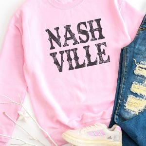 Block Nashville Unisex NuBlend Crew Sweatshirt Outlet Hot Sale