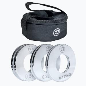 Fractional Steel Plate Set incl. Storage Bag  Two of each: 0.5kg/0.25kg/0.125kg 2025 Newest Cheap Online