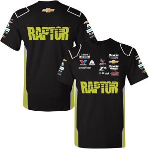 William Byron 2025 Raptor Sublimated Uniform Pit Crew T-Shirt Free Shipping Cheap