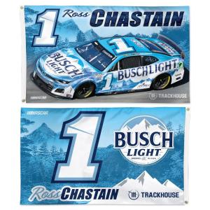 Ross Chastain 2025 Busch Light Two-Sided NASCAR 3x5 Flag Really Cheap
