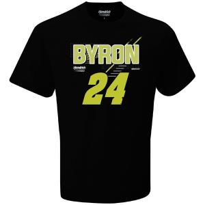 William Byron Exclusive Name and #24 T-Shirt Black Free Shipping Big Discount