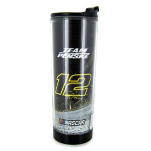 Ryan Blaney Plastic 14oz Tumbler Travel Mug - FREE Ryan Blaney 1:64 Car With Purchase Manchester Great Sale Online