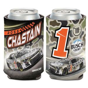 Ross Chastain Busch Light Camo Paint Scheme #1 Can Hugger 12oz Cooler How Much Cheap Online