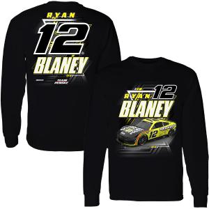 Ryan Blaney Exclusive Long Sleeve Menards #12 Car T-Shirt Black Free Shipping Recommend
