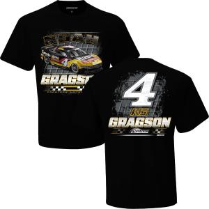 Noah Gragson 2025 Rush Truck Centers 2-Spot T-Shirt Black - Exclusive Cheap Sale Cheap