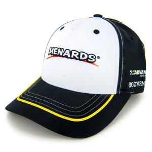 Ryan Blaney Menards Uniform Pit Hat Black/White Countdown Package Cheap Online