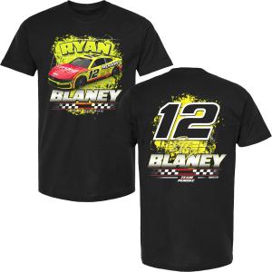 Ryan Blaney 2025 Menards 2-Spot T-Shirt Black - Exclusive 2025 New Sale Online