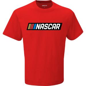 NASCAR Bar Logo T-Shirt Red Cheap Low Pice Fee Shipping