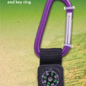 Coghlans Carabiner w Compass & Key Ring Clearance Discounts