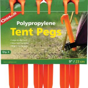 Coghlans 9" Poly Tent Pegs Clearance Largest Supplier