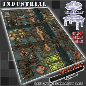 6x4 'Industrial' F.A.T. Mat Gaming Mat Clearance Low Shipping