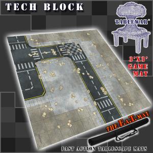 3x3 'Tech Block' F.A.T. Mat Gaming Mat Cheap Pice From China