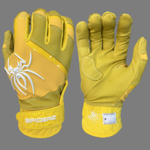 2025 Spiderz PRO PREMIER Batting Gloves - Yellow/White Cheap Best Place