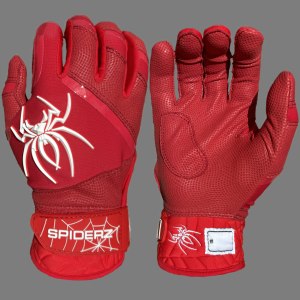 2025 Spiderz PRO PREMIER Batting Gloves - Red/White Wiki Sale Online