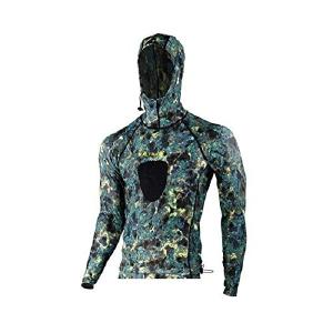 Tilos Green Camo Spearfishing Rashie 100% Authentic For Sale