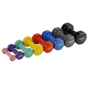 York Vinyl Dipped Dumbbell Clearance Shop
