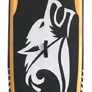 Waxenwolf Woodie iSUP Inflatable Paddleboard 11' Authentic For Sale