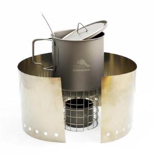 Toaks Ultralight Titanium Stove and 650ml Pot Set Outlet Looking For