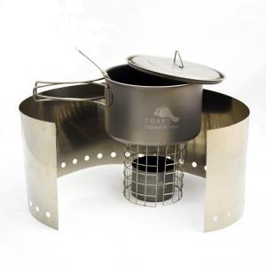 Toaks Ultralight Titanium Stove & 700ml Pot Set Pay With Visa Sale Online