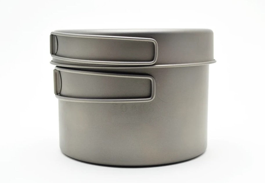 Toaks Titanium 1300ml Pot with Pan Factory Outlet