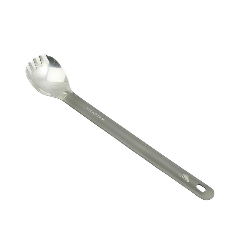 Toaks Titanium Long Handled Spork Polished Bowl Free Shipping Looking For