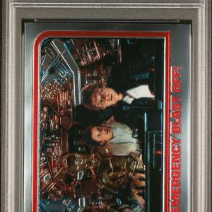 1999 TOPPS CHROME STAR WARS CHROME ARCHIVES EMERGENCY BLAST OFF CHROME ARCHIVES #37 - PSA 9 Sale Top Quality