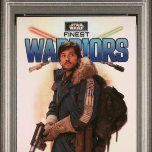 2023 TOPPS FINEST STAR WARS FINEST WARRIORS CASSIAN ANDOR  #FW10 - PSA 9 Professional Online