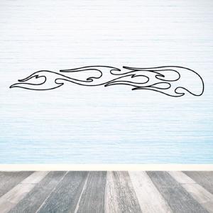 Twisted Fireball Ghost Flames Car Decal - Vinyl Decal - Wall Decal - CF195 Discount Low Pice
