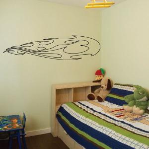 Twisted Fireball Ghost Flames Car Decal - Vinyl Decal - Wall Decal - CF533 Cheap Visa Payment